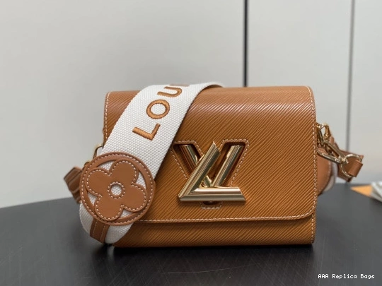 Aaa replica bags VUITTON LOUIS TWIST MM-23*17*9.5CM 0710